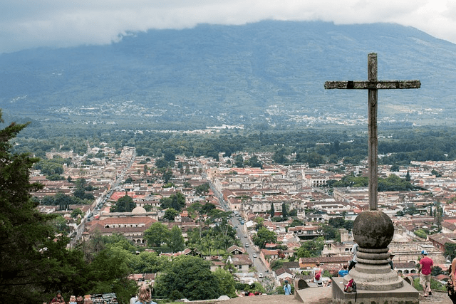 Historic Antigua seen from Cerro de la Cruz park. This is one hike anyone should enjoy.