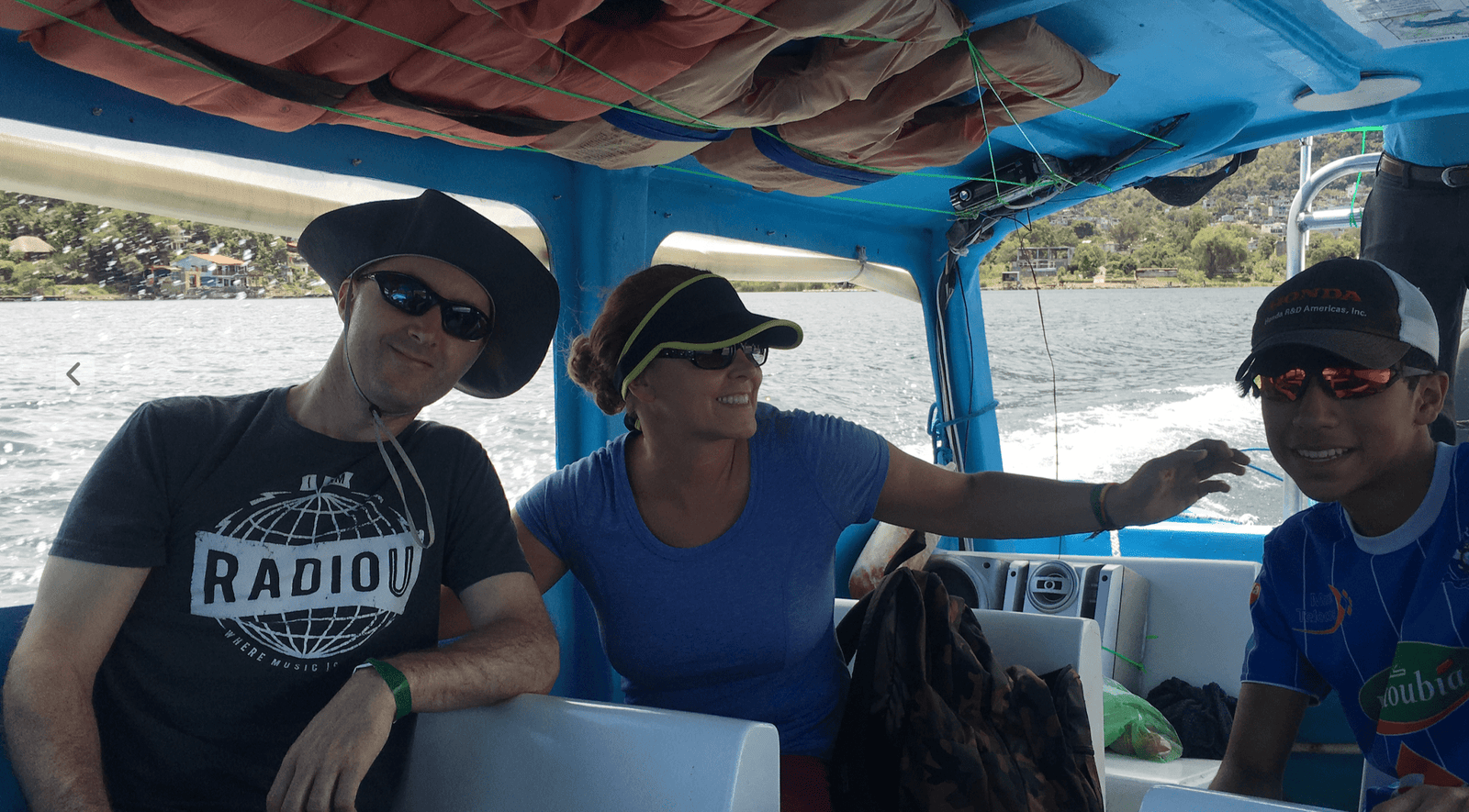 Water taxis or lanchas are the best way to meet new friends and explore lake atitlan.