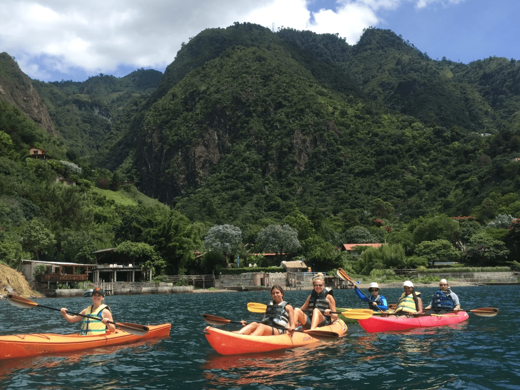 kayaking is one of the fun activities that offer amazing views of the san buenaventura bay.